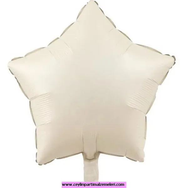 Kum Beji Yıldız Folyo Balon